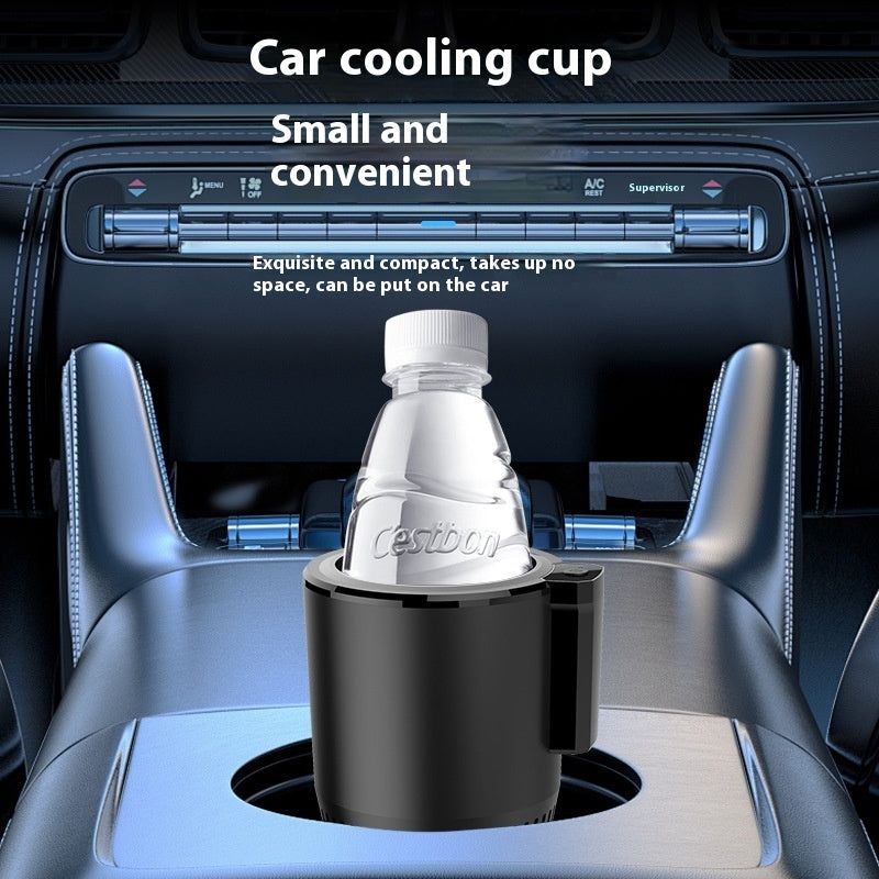 On Board Cooling And Warming Cup Fast Refrigeration Cup Heating 12V Heating Cup Dual-purpose Cooling