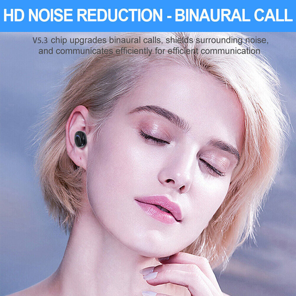 Bluetooth 5.3 Headphones In Ear Wireless TWS Sport Headphones IPX-5 With Microphone De