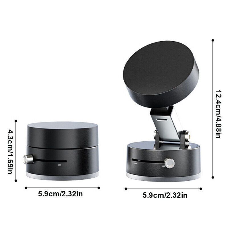 NEW Vacuum Magnetic Suction Cup Car Phone Holder Stand Car Mount 360 Rotation